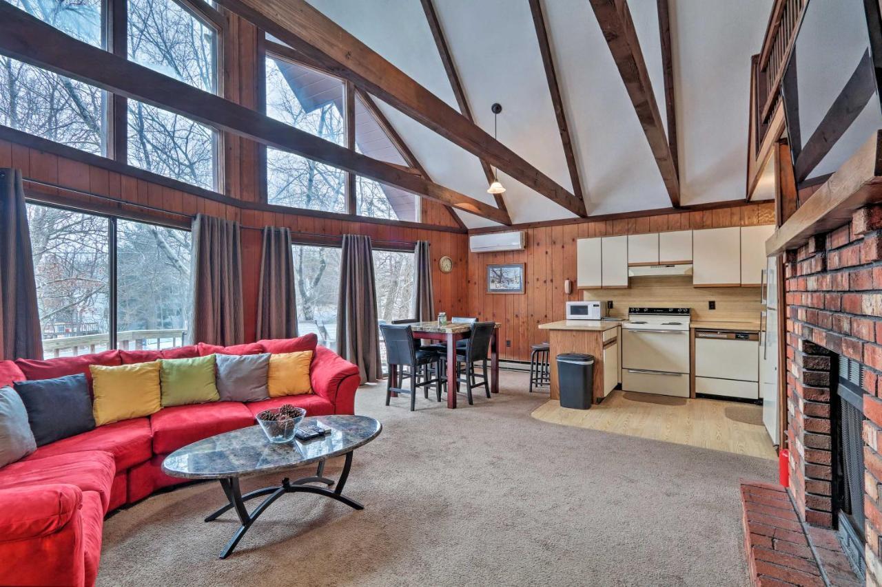 Quiet Poconos Getaway 23 Mi To Camelback Mountain Villa Albrightsville Eksteriør bilde